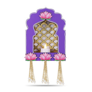 Wooden Jhrokha Purple